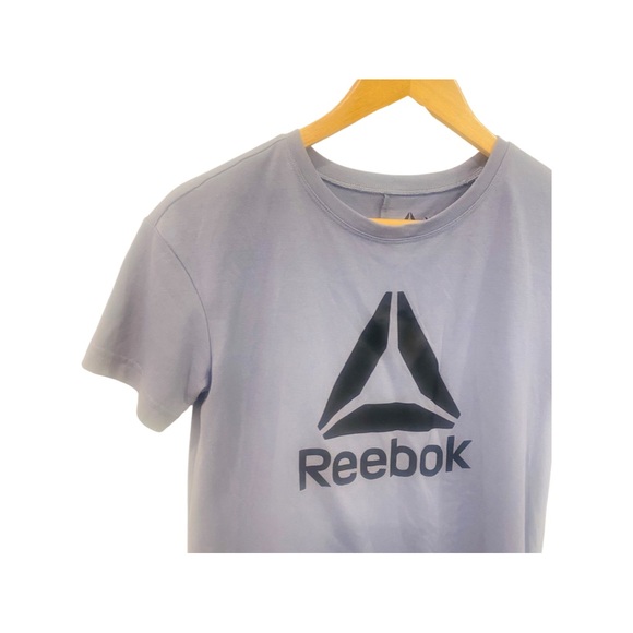 reebok tshirt XS Purple Speedwick Supremium Tee Lilac Fitness CrossFit Workout - Picture 3 of 5